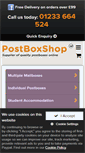 Mobile Screenshot of postboxshop.com